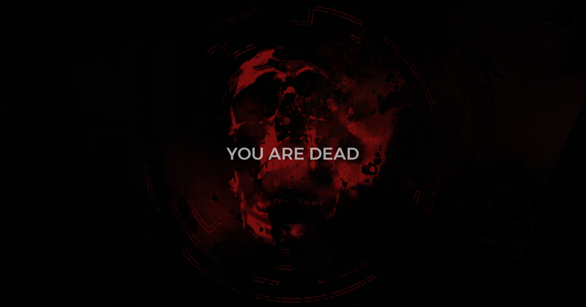 Screenshot of Remnant 2 death screen