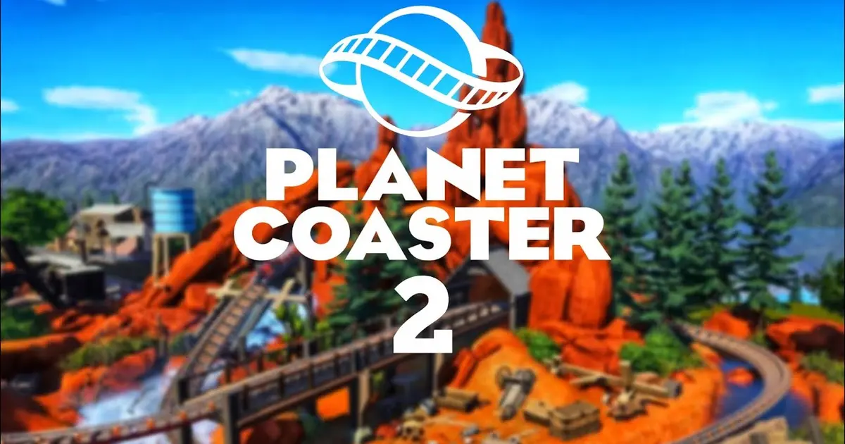 Promotional art for Planet Coaster 2