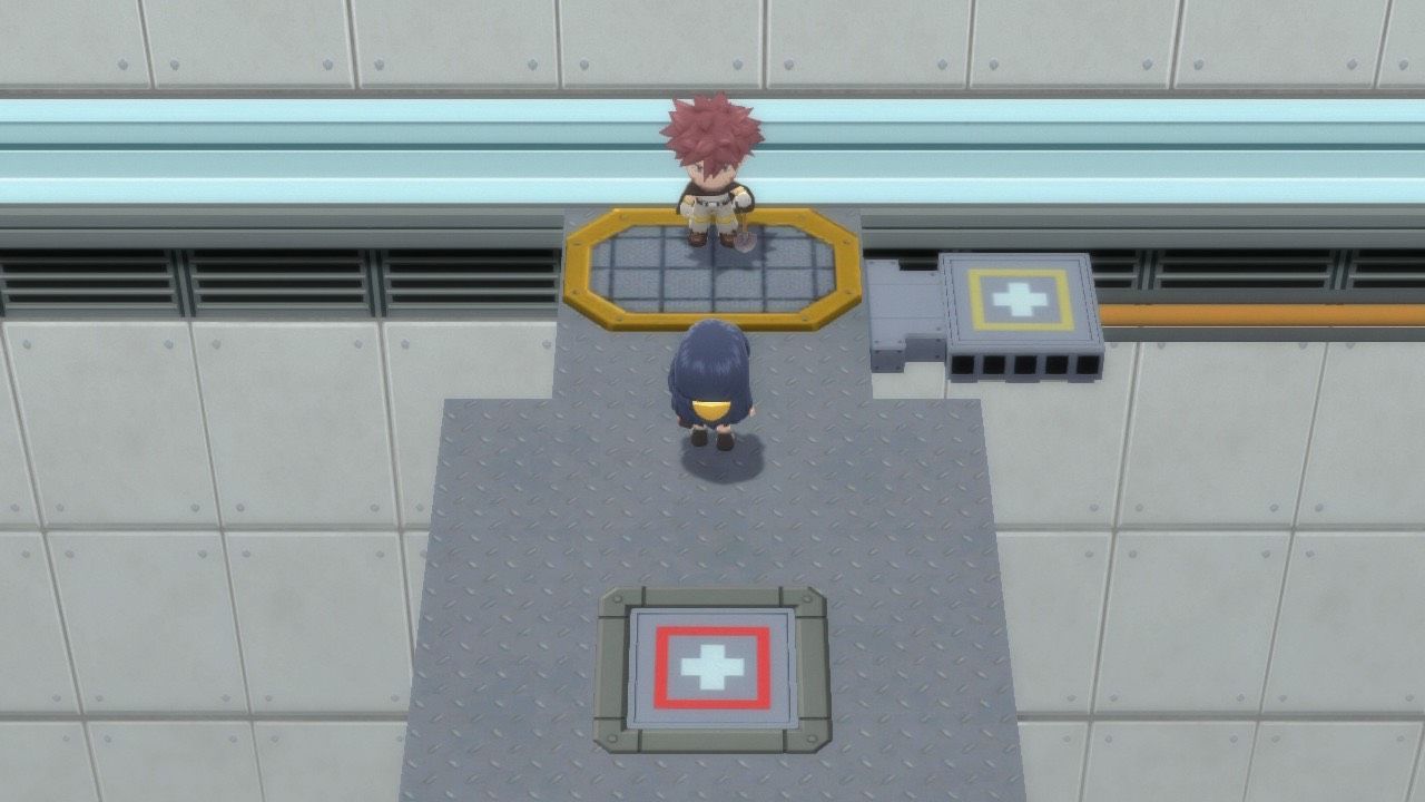 A Pokémon Trainer in the Canalave City Gym of Pokémon Brilliant Diamond and Shining Pearl, lead by Byron.