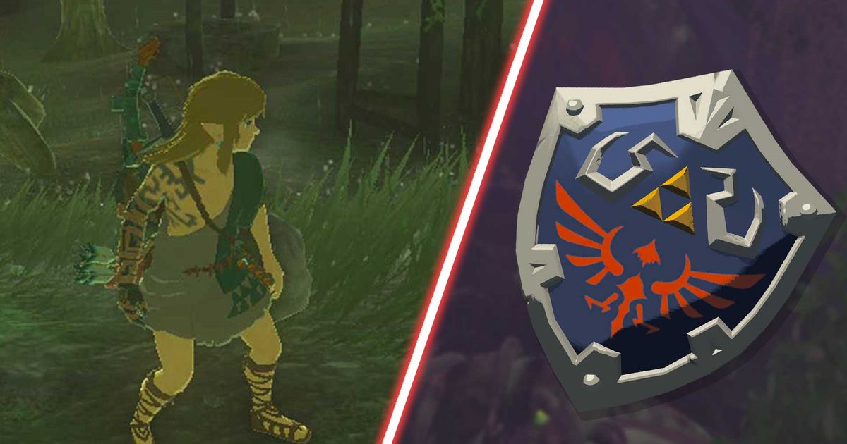 Zelda Tears of the Kingdom Hylian Shield 90 Defense