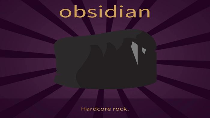 Obsidian is one of the secret Final Elements in Little Alchemy.