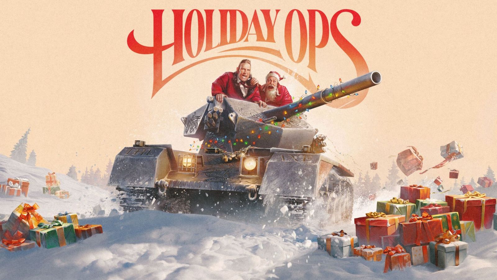 Key art for the Holiday Ops 2024 event