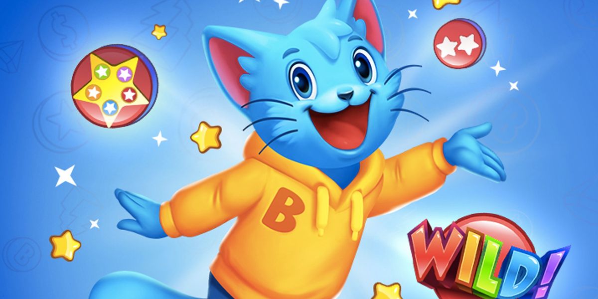 Image of a bingo cat in Bingo Blitz.