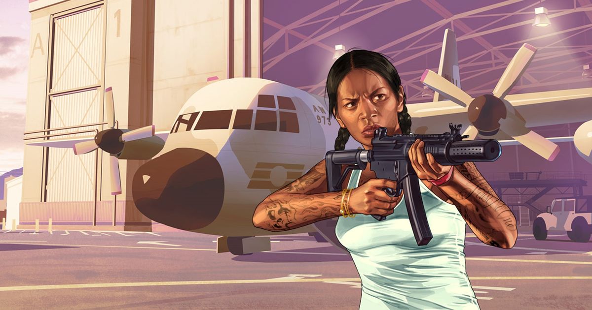GTA Online best heist for fast cash - girl with rifle