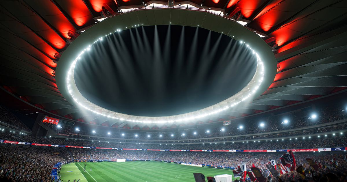 EA Sports FC 24 La Liga football stadium