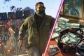 GTA 5's Franklin committing a robbery.