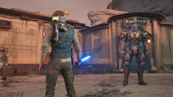Single Blade stance in Star Wars Jedi: Survivor