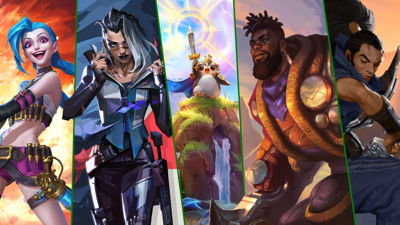 banner for Riot x game pass