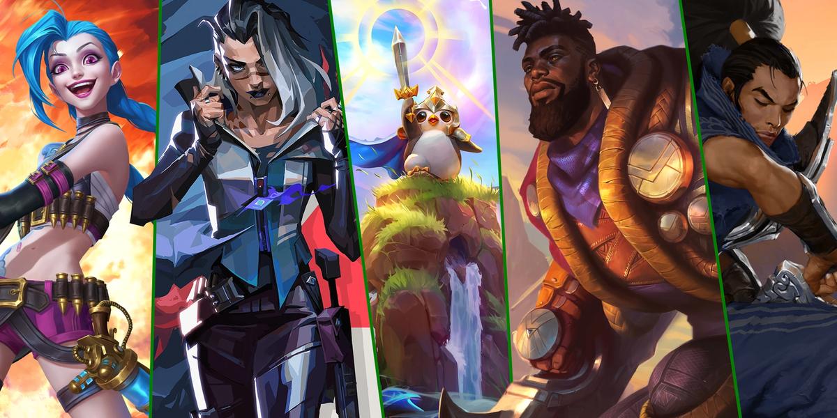 banner for riot and game pass
