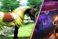 Oblivion's horse amour DLC alongside Elden Ring's protagonist.
