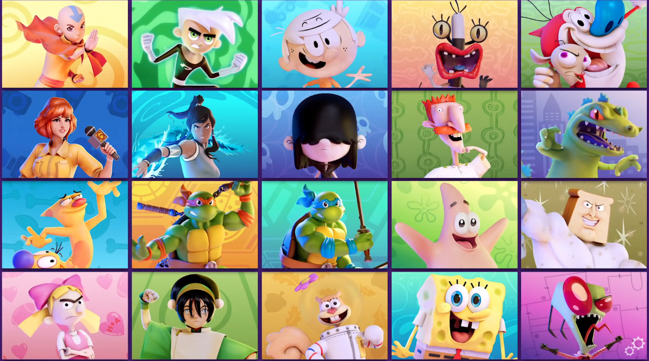 All Nickelodeon All-Star Brawl characters