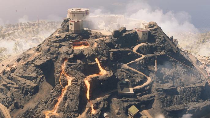 Image showing Caldera Peak POI in Warzone Season 5