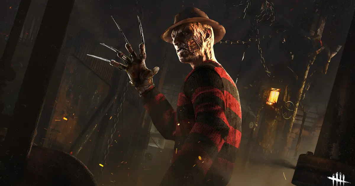 Image of Freddy Krueger in Dead By Daylight.