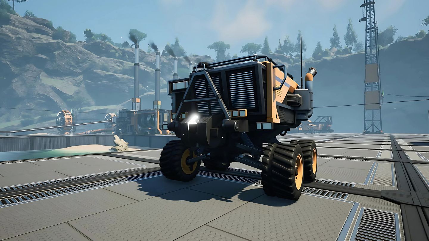 How To Craft Vehicles In Satisfactory