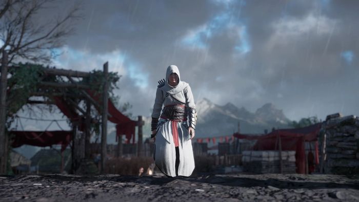 Altair's suit from the first Assassin's Creed was added to Valhalla