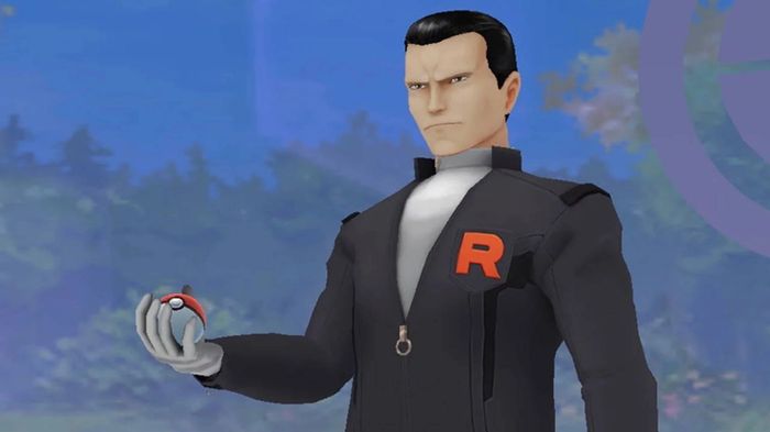 Giovanni as seen in Pokémon GO.