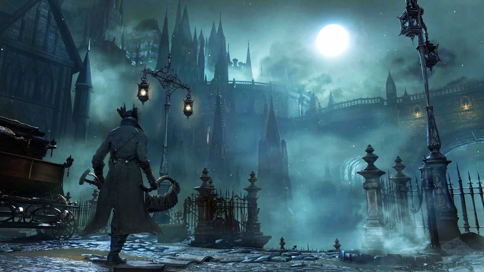 An image of Yharnam from Bloodborne, in at number 4 in the Top 10 worst video game cities to live in.
