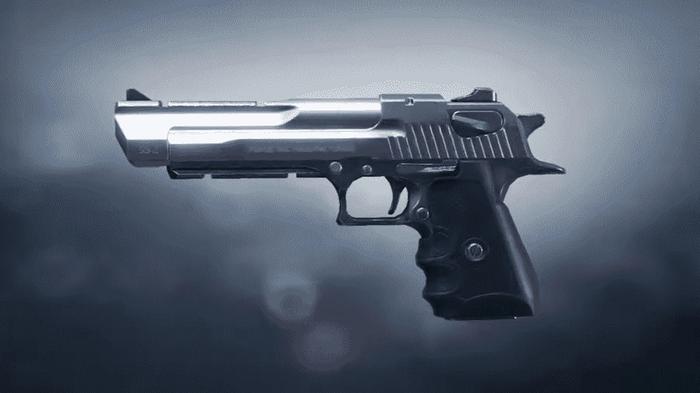 Image showing .50 GS pistol on grey background