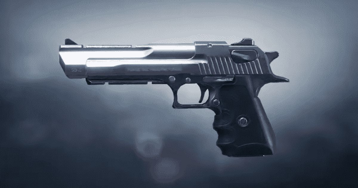Image showing .50 GS pistol on grey background