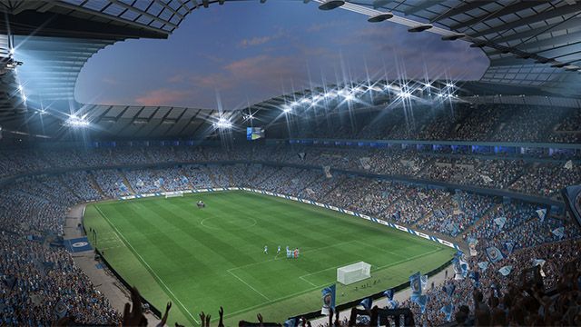 Screenshot of EA Sports FC 24 Etihad Stadium 