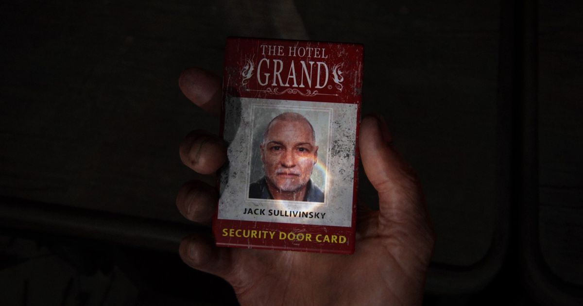 Image of the keycard in The Last of Us Part I.