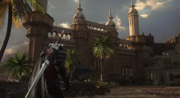 A promo screenshot for Final Fantasy XVI.