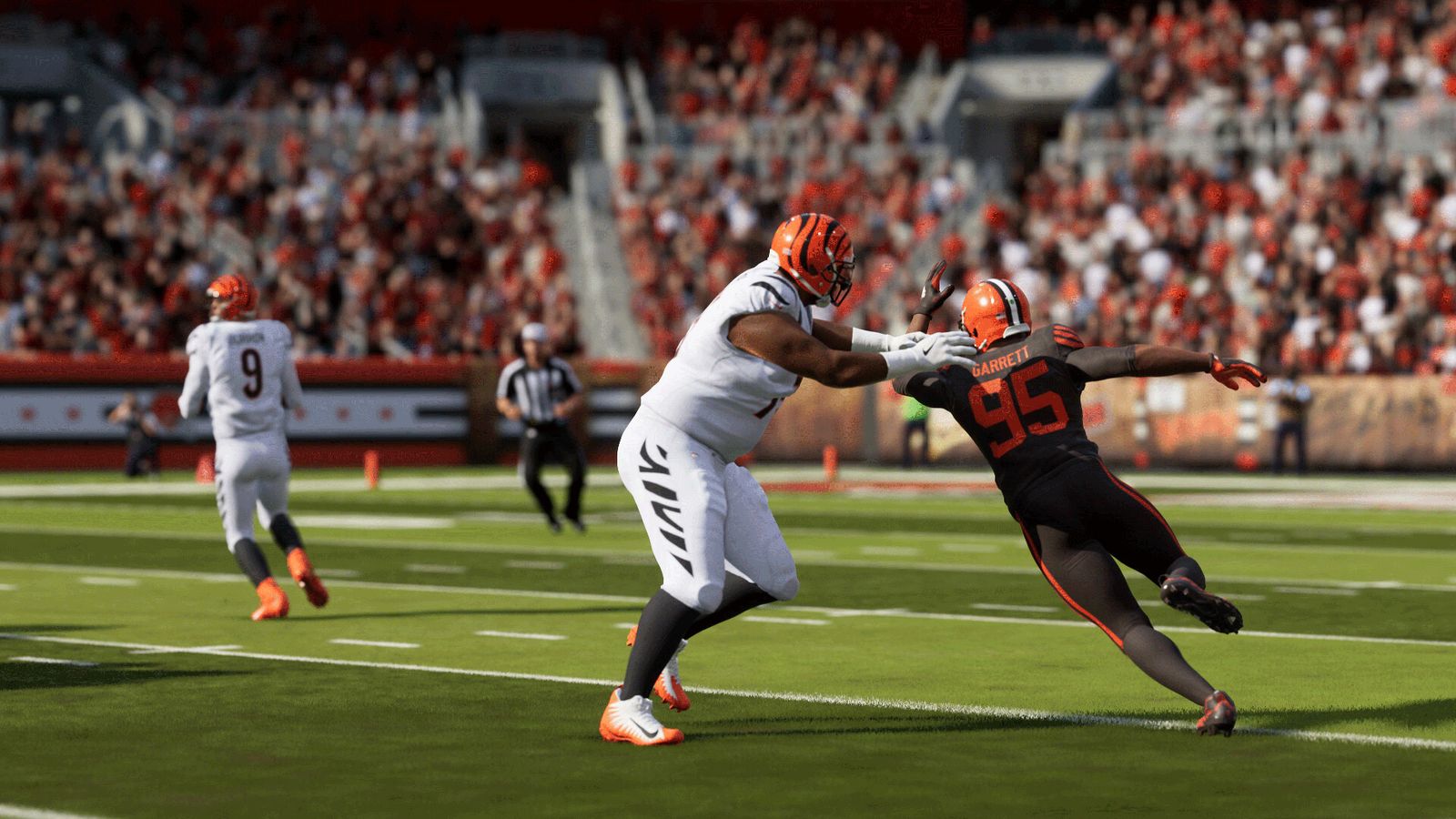 Some players in Madden 24.