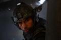 Modern Warfare 3 Gaz wearing helmet with light in background