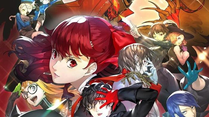 All the main characters from Persona 5 Royal