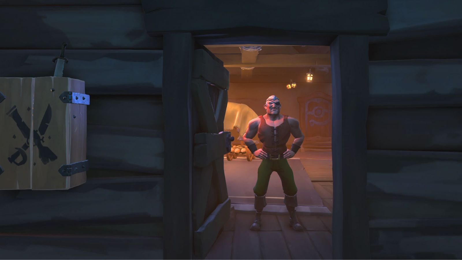Captain Smirk in Sea of Thieves 'The Quest for Guybrush'