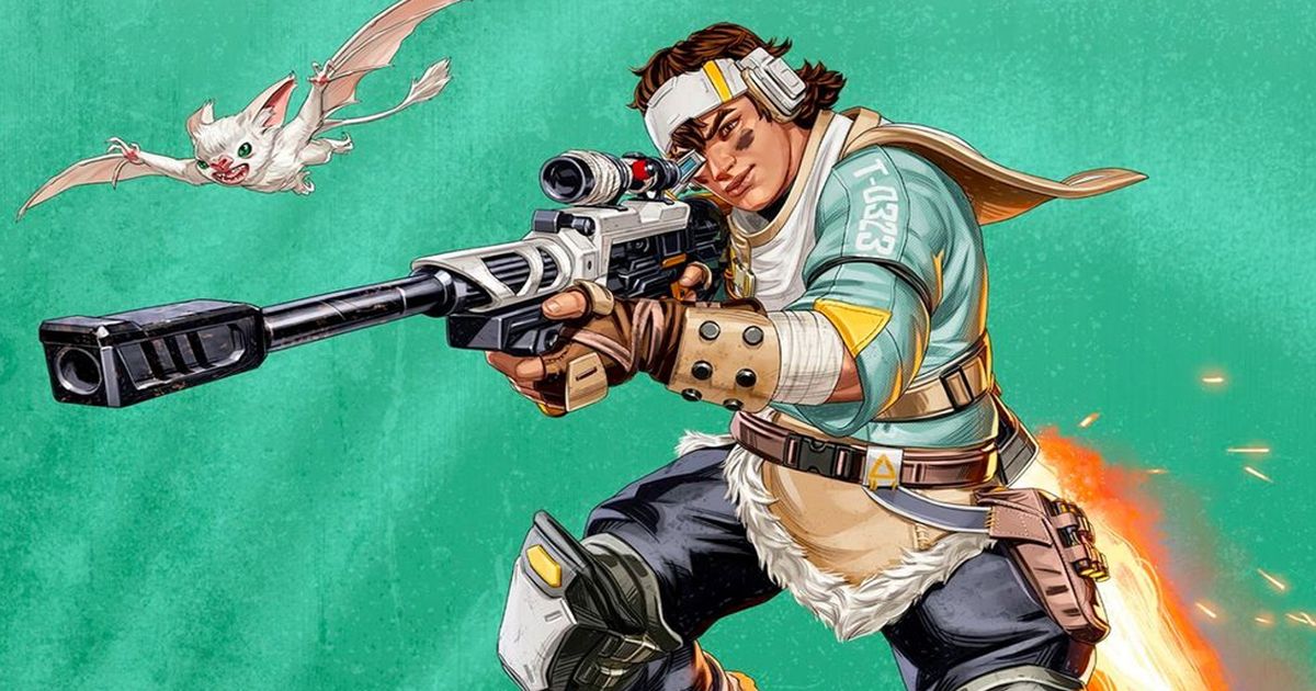 Image showing Vantage from Apex Legends holding sniper rifle
