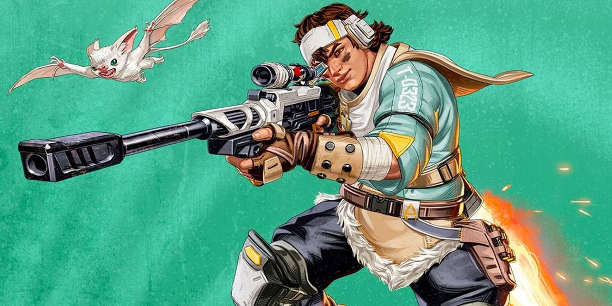Image showing Vantage from Apex Legends holding sniper rifle