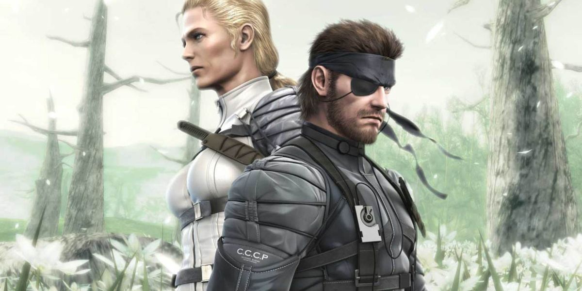 Artwork of Snake in Metal Gear Solid 3 
