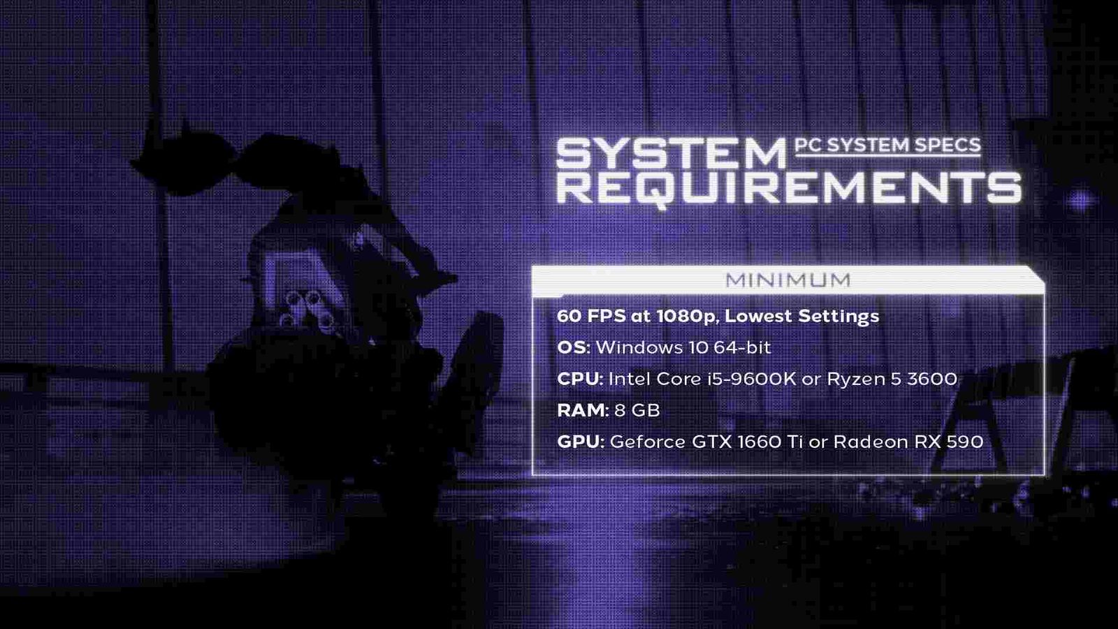 Image of the minimum P requirements in Gotham Knights.