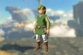 An image of Link wearing the Wind Waker outfit in Zelda Tears of the Kingdom.