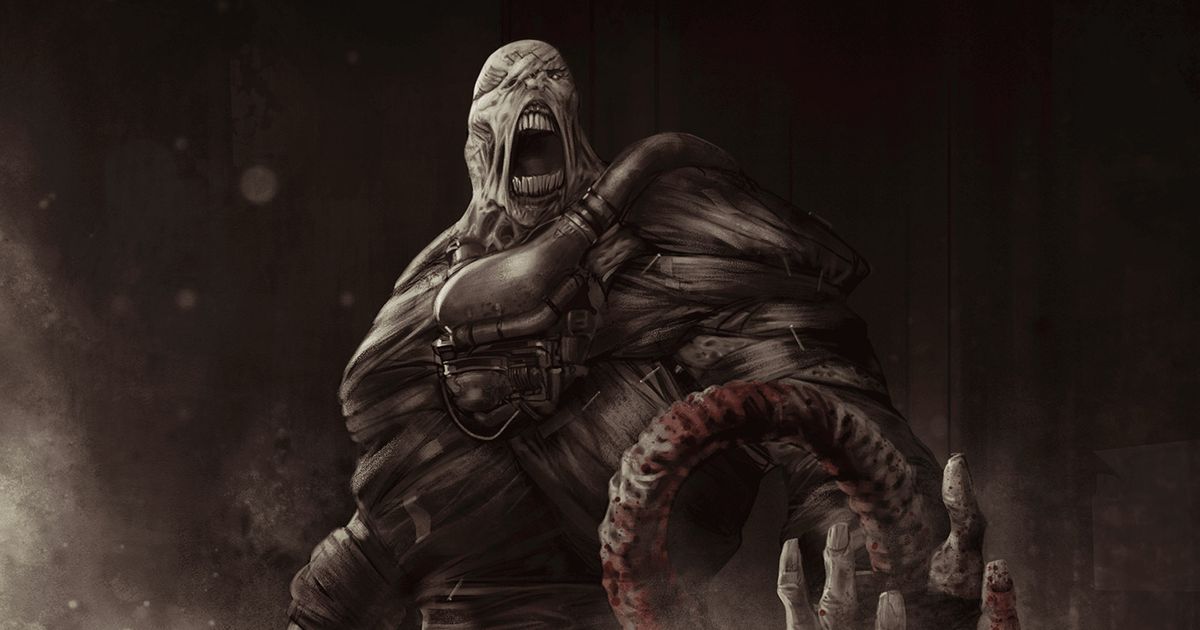 Image of the Nemesis killer in Dead By Daylight.