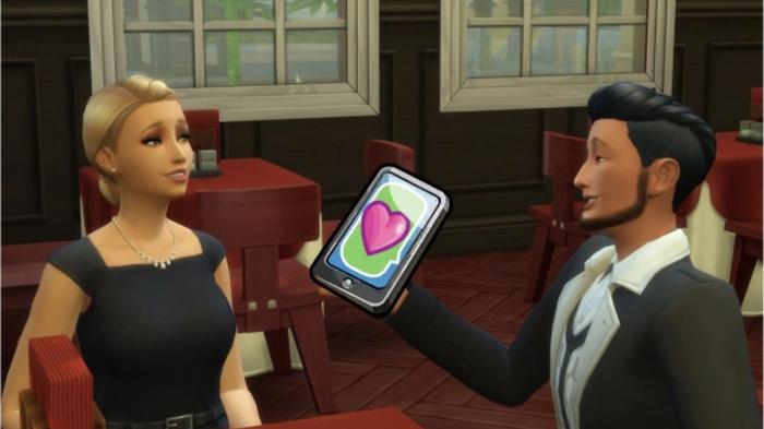 SimDa Dating in Sims 4.