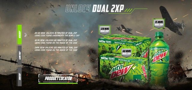How to Get Modern Warfare 3 Mountain Dew Double XP Codes and More