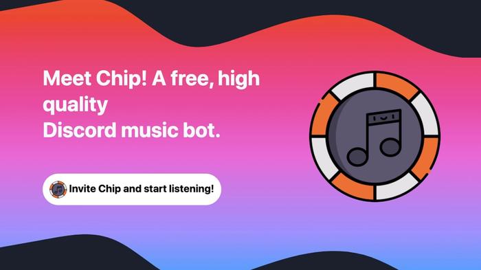 Image of the Chip Bot homepage.
