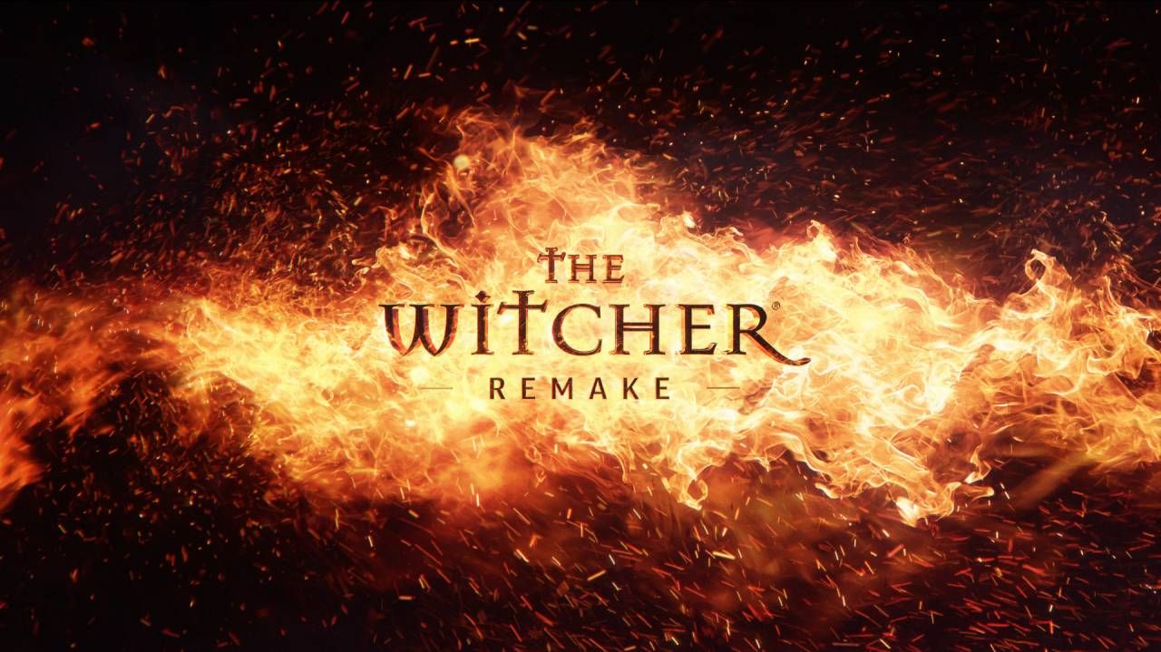 The Witcher Remake title screen