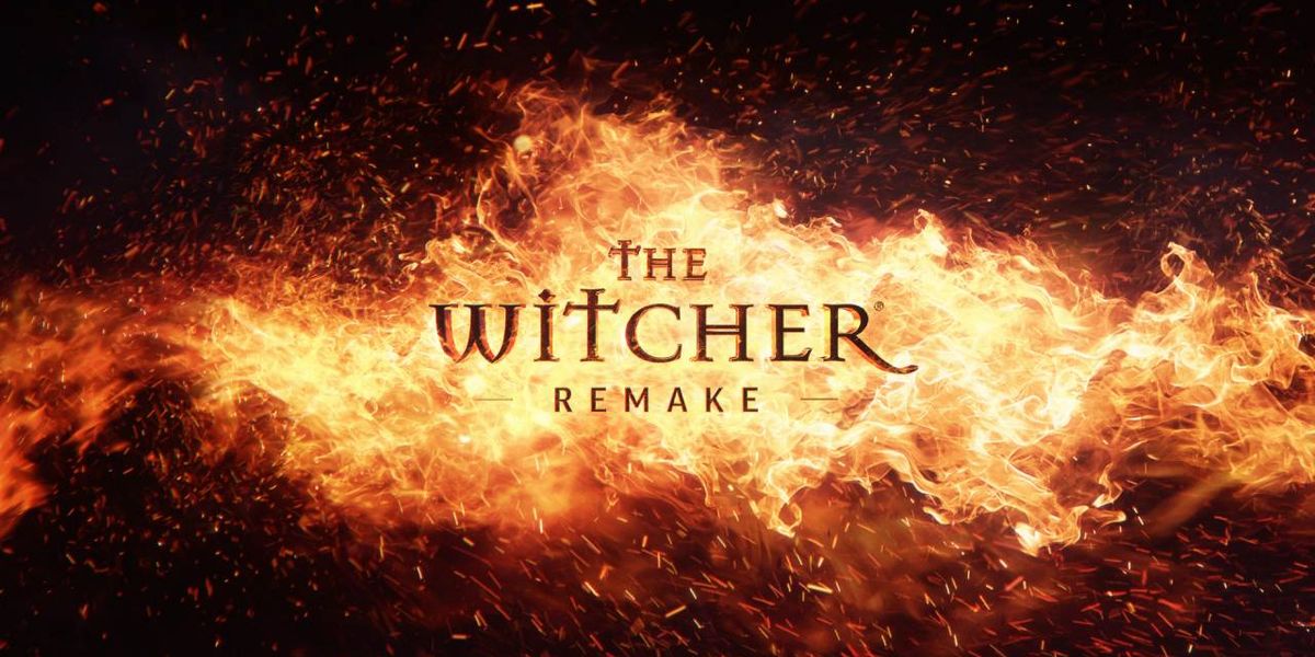 The Witcher Remake title screen
