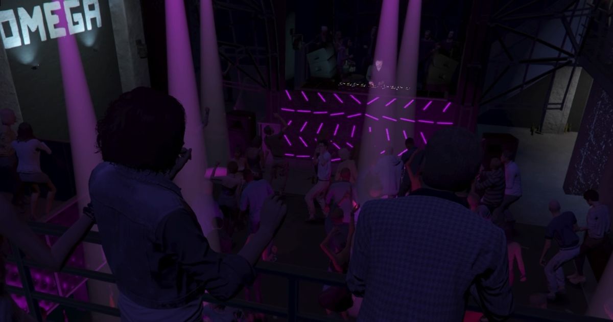 GTA Online The Player is partying in their own nightclub called OMEGA