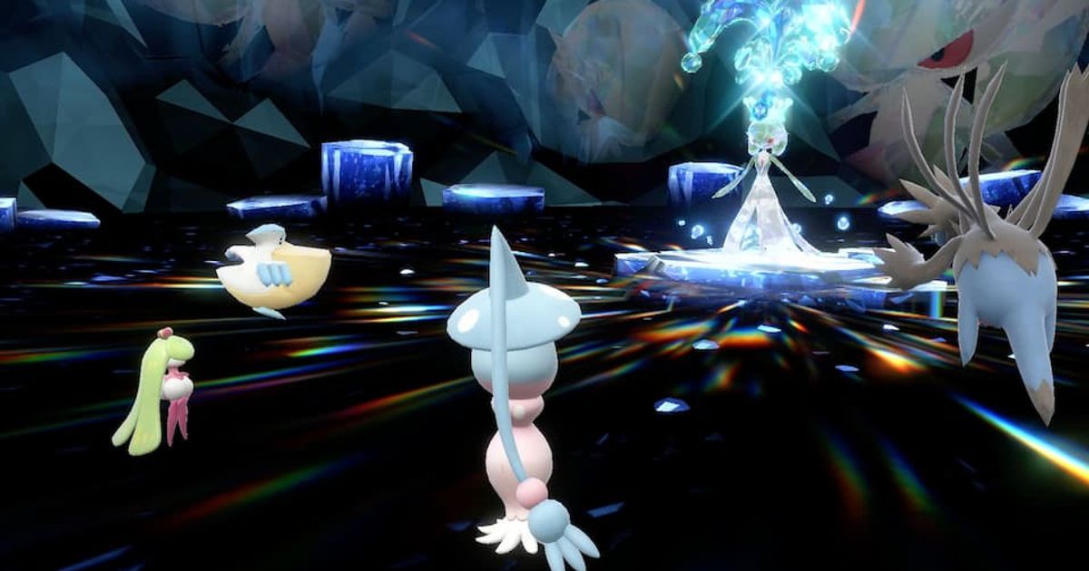 picture of a tera raid battle in pokemon scarlet and violet