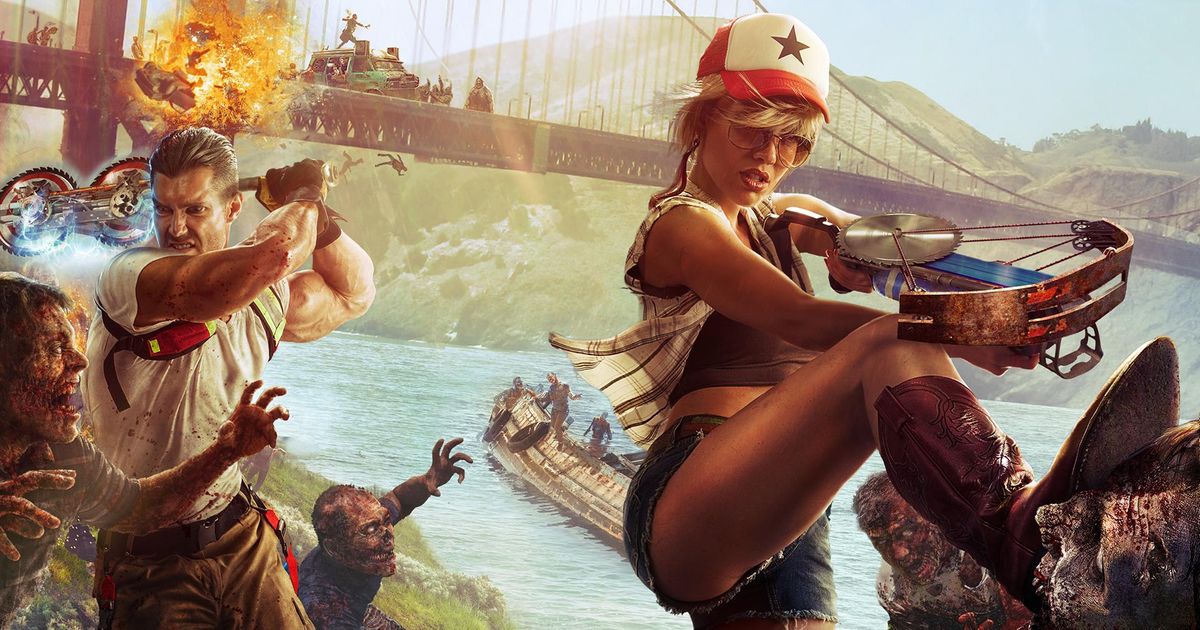 Dead Island 2 players holding weapons