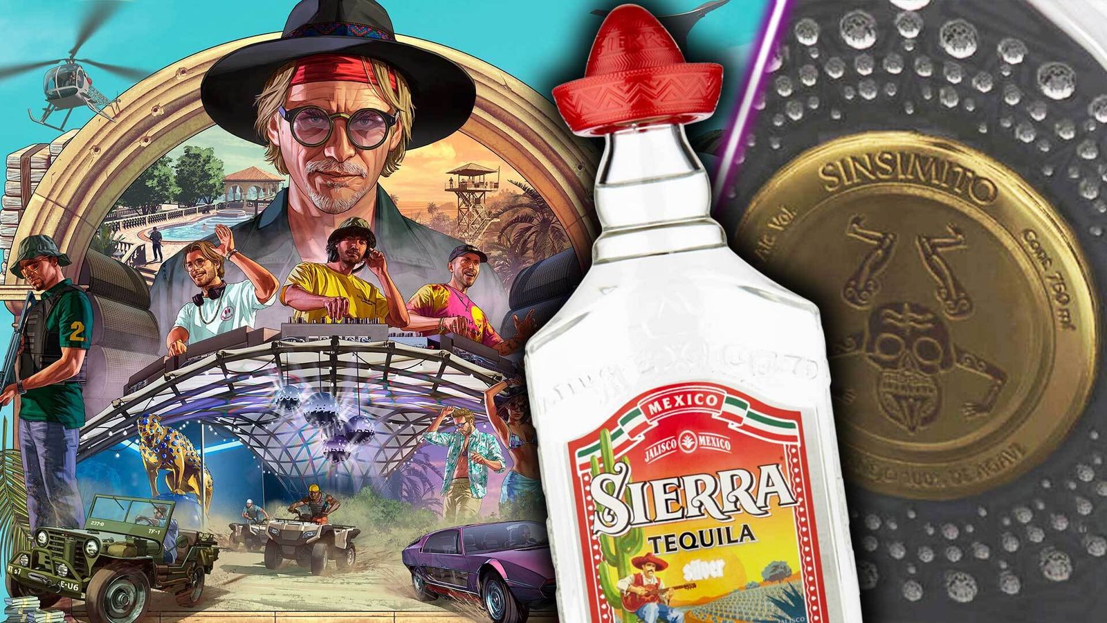 The tequila from GTA Online's Cayo Perico heist.