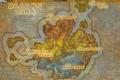 Dragon Isles map in WoW: Dragonflight. 