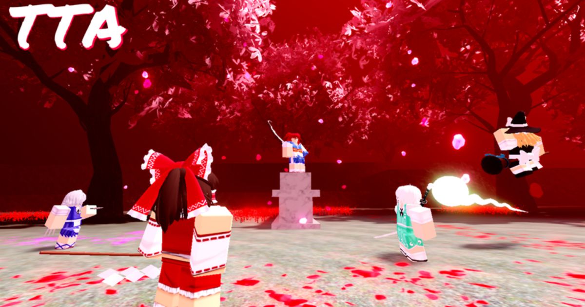 The cover image for Roblox's Touhou Tower Assault