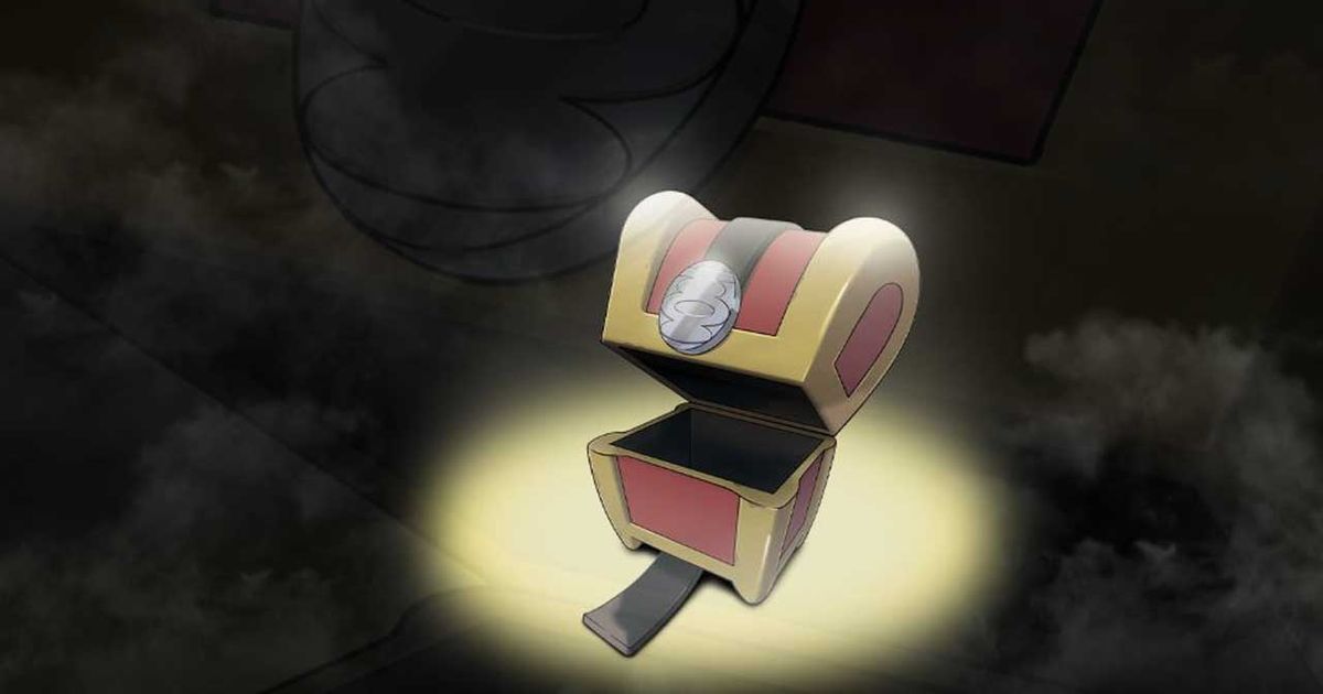 The ?????? chest in Pokemon.