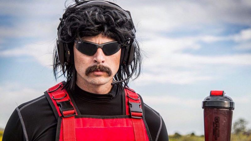 Dr DisRespect rising from Twitch ban; map and skin in Rogue