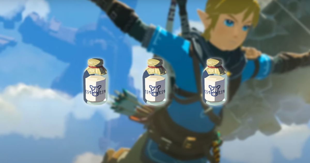 Fresh Milk in Zelda Tears of the Kingdom.